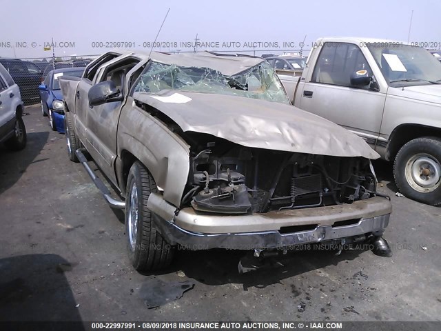 2GCEC13Z571155588 - 2007 CHEVROLET SILVERADO C1500 CLASSIC CREW CAB GOLD photo 1