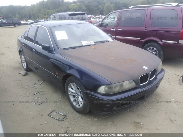 WBADT43483G032685 - 2003 BMW 525 I AUTOMATIC Dark Blue photo 1