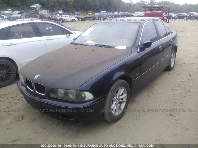 WBADT43483G032685 - 2003 BMW 525 I AUTOMATIC Dark Blue photo 2