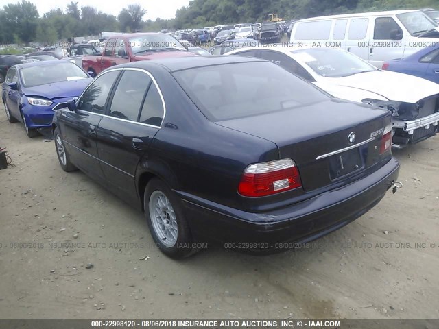 WBADT43483G032685 - 2003 BMW 525 I AUTOMATIC Dark Blue photo 3