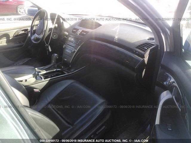 2HNYD28267H503377 - 2007 ACURA MDX GREEN photo 5