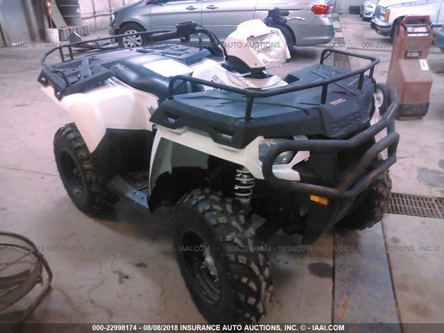 4XAMH50A4DA566055 - 2013 POLARIS SPORTSMAN 500 H.O. WHITE photo 1