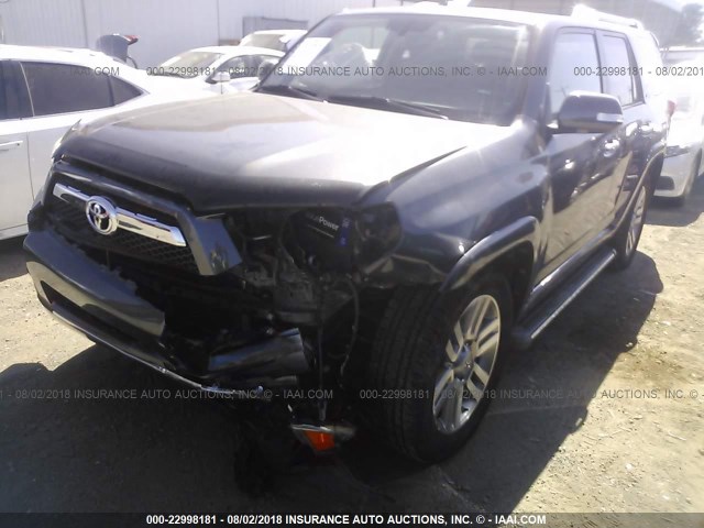 JTEBU5JR4B5040249 - 2011 TOYOTA 4RUNNER SR5/LIMITED/TRAIL GRAY photo 6