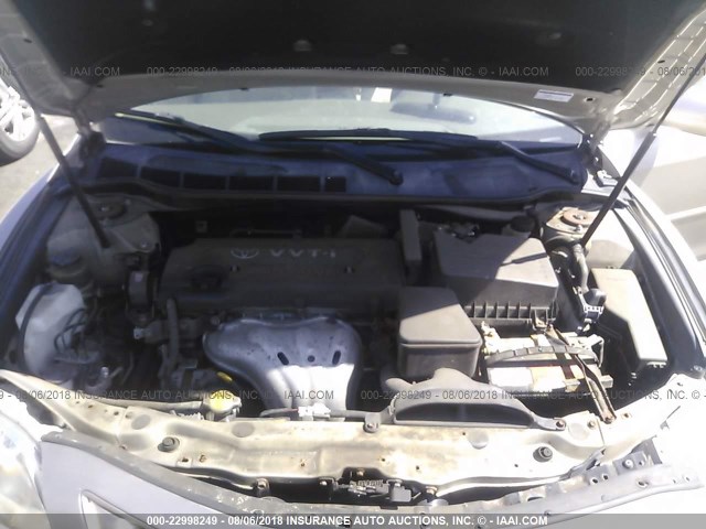 JTNBE46K673046298 - 2007 TOYOTA CAMRY NEW GENERAT CE/LE/XLE/SE GOLD photo 10