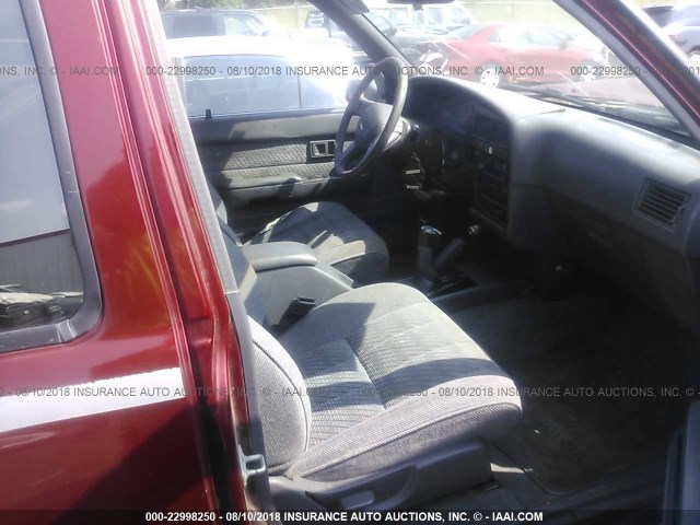 JT3VN39W2M0070626 - 1991 TOYOTA 4RUNNER VN39 SR5 栗色 照片 5