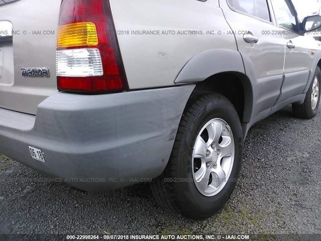 4F2YU06151KM47324 - 2001 MAZDA TRIBUTE DX 金色 照片 6