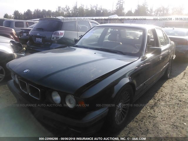 WBAHE6324RGF28892 - 1994 BMW 540 I AUTOMATIC GREEN photo 2