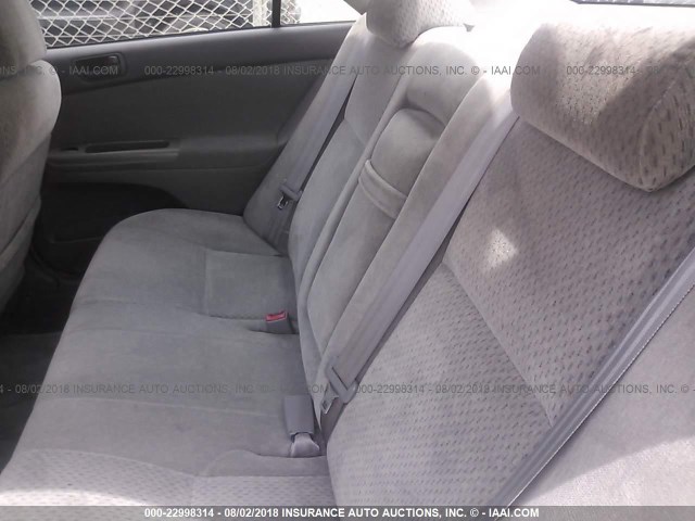 4T1BF30K23U542803 - 2003 TOYOTA CAMRY LE/XLE/SE Gümüş foto 8