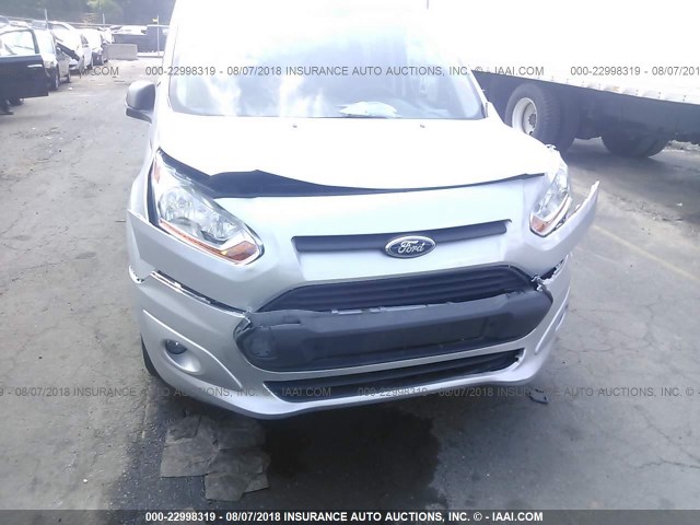 NM0GE9F74G1283416 - 2016 FORD TRANSIT CONNECT XLT SILVER photo 6