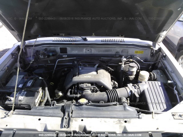 JACDJ58X3W7905506 - 1998 ISUZU TROOPER S/LS/LIMITED 银色 照片 10