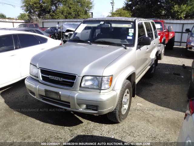 JACDJ58X3W7905506 - 1998 ISUZU TROOPER S/LS/LIMITED SILVER photo 2