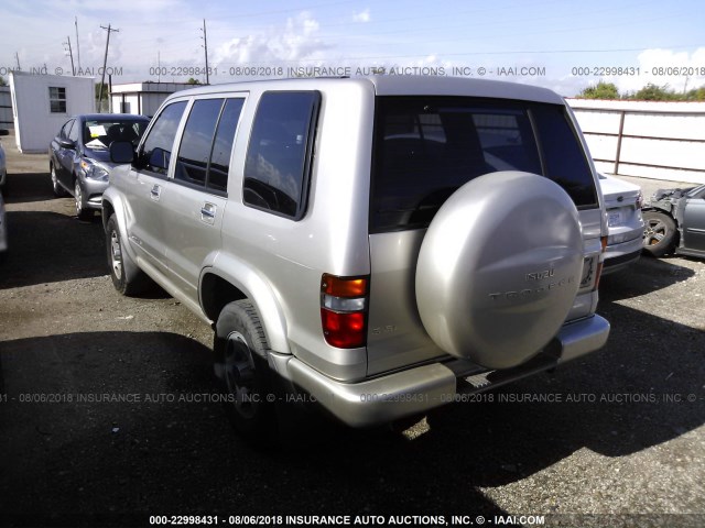 JACDJ58X3W7905506 - 1998 ISUZU TROOPER S/LS/LIMITED SILVER photo 3