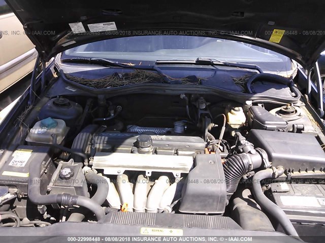 YV1LW5574W2501625 - 1998 VOLVO V70 BLUE photo 10