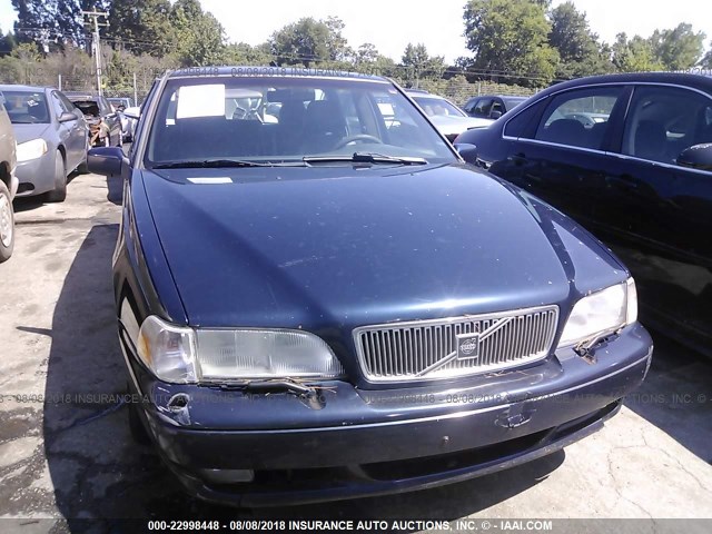 YV1LW5574W2501625 - 1998 VOLVO V70 BLUE photo 6