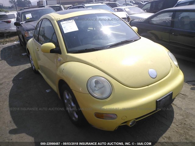 3VWCK21C03M423106 - 2003 VOLKSWAGEN NEW BEETLE GLS Sarı foto 1
