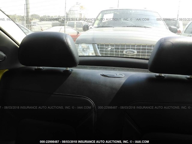 3VWCK21C03M423106 - 2003 VOLKSWAGEN NEW BEETLE GLS Sarı foto 8