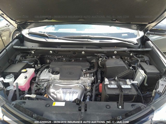 2T3WFREV7JW422846 - 2018 TOYOTA RAV4 ADVENTURE/XLE BLACK photo 10