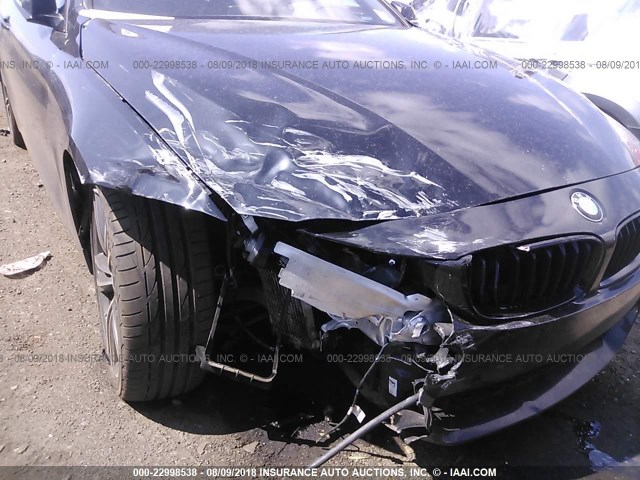 WBA3T7C54F5A36628 - 2015 BMW 435 XI BLACK photo 6