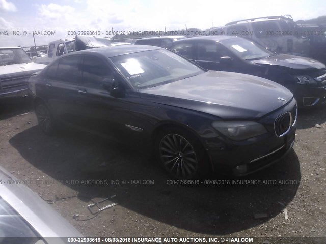 WBAKA83569CY33807 - 2009 BMW 750 I GRAY photo 1