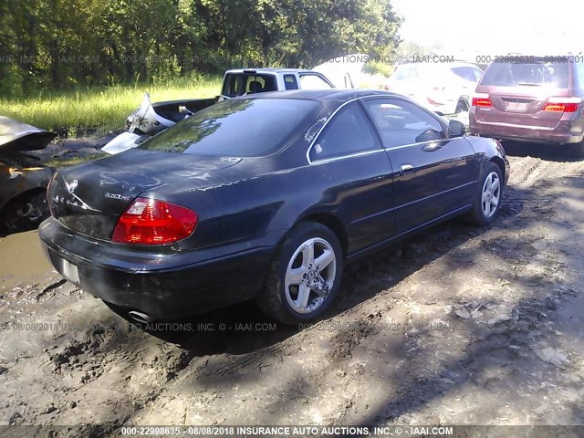 19UYA42701A007982 - 2001 ACURA 3.2CL TYPE-S BLACK photo 4