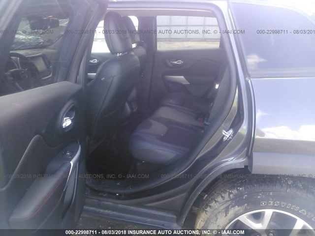 1C4PJMBSXHW578102 - 2017 JEEP CHEROKEE TRAILHAWK 黑色 照片 8