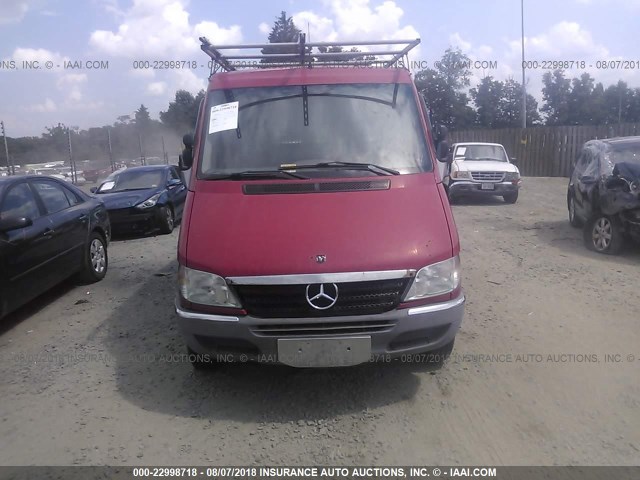 WD2PD443745617417 - 2004 SPRINTER 3500 SPRINTER  RED photo 6