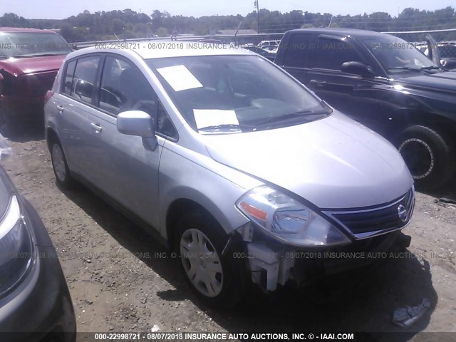 3N1BC1CP0BL516849 - 2011 NISSAN VERSA S/SL SILVER photo 1