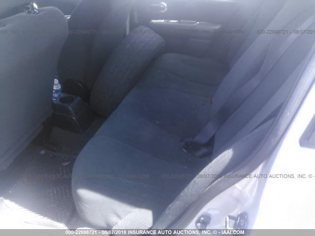 3N1BC1CP0BL516849 - 2011 NISSAN VERSA S/SL SILVER photo 8