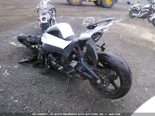 JKAZXCJ14DA016532 - 2013 KAWASAKI ZX1000 J WHITE photo 3