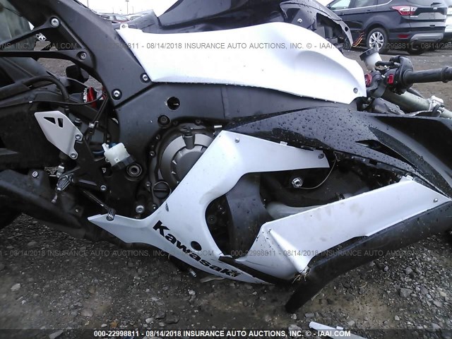 JKAZXCJ14DA016532 - 2013 KAWASAKI ZX1000 J WHITE photo 8