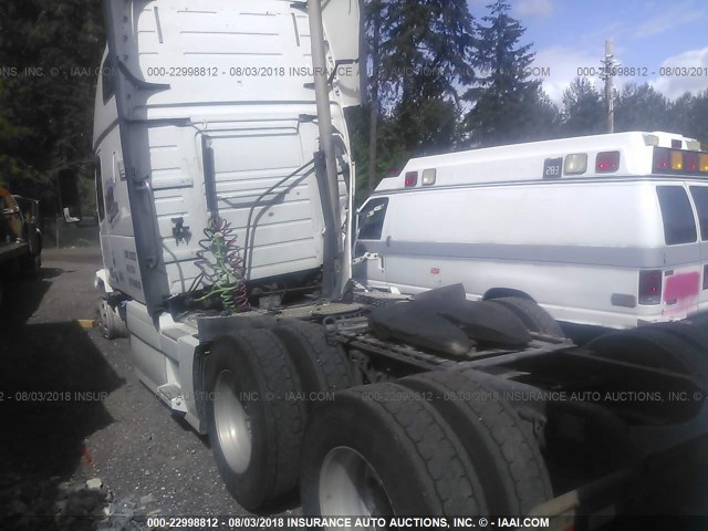 4V4NC9EJXBN299574 - 2011 VOLVO VNL Ақ фото 3
