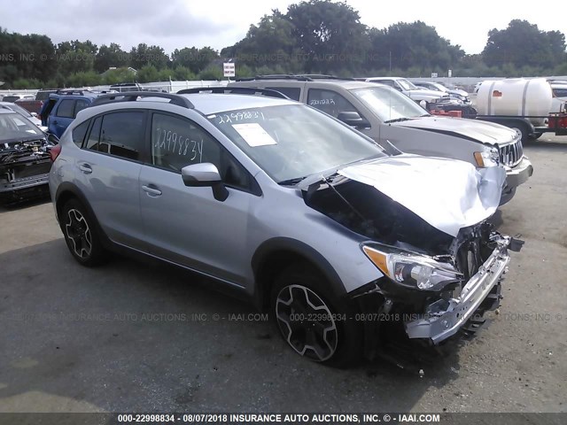 JF2GPAMC0F8249642 - 2015 SUBARU XV CROSSTREK 2.0 LIMITED SILVER photo 1