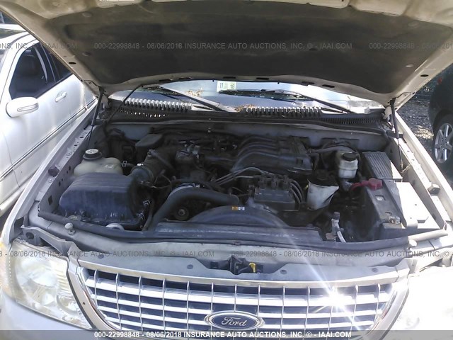 1FMZU63K95UA92412 - 2005 FORD EXPLORER XLT/XLT SPORT/NBX 银色 照片 10