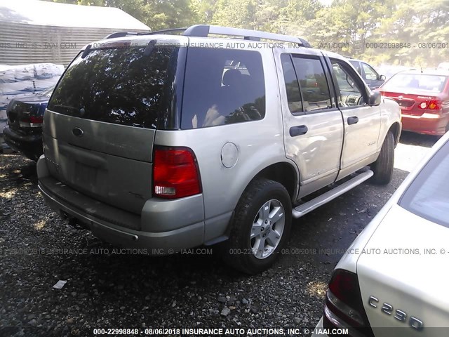 1FMZU63K95UA92412 - 2005 FORD EXPLORER XLT/XLT SPORT/NBX 银色 照片 4