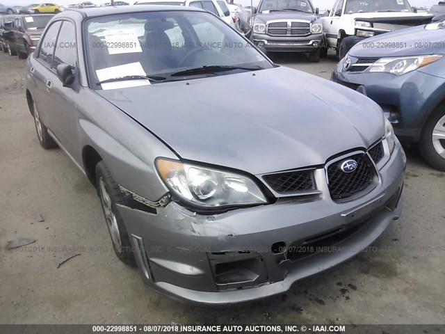 JF1GD67656H522073 - 2006 SUBARU IMPREZA 2.5I GRAY photo 6