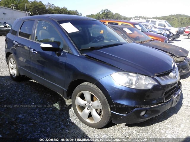 5J8TB18208A016659 - 2008 ACURA RDX BLUE photo 1