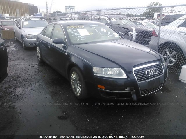 WAUDH74F97N154945 - 2007 AUDI A6 3.2 QUATTRO Dark Blue photo 1