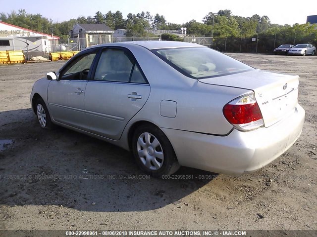 4T1BE32K85U987209 - 2005 TOYOTA CAMRY LE/XLE/SE 银色 照片 3