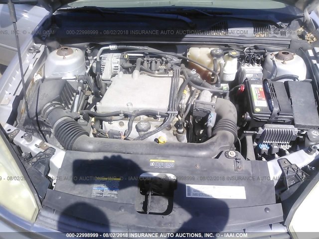 1G1ZT54864F211551 - 2004 CHEVROLET MALIBU LS Gümüş foto 10