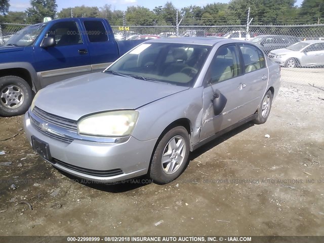 1G1ZT54864F211551 - 2004 CHEVROLET MALIBU LS Gümüş foto 2