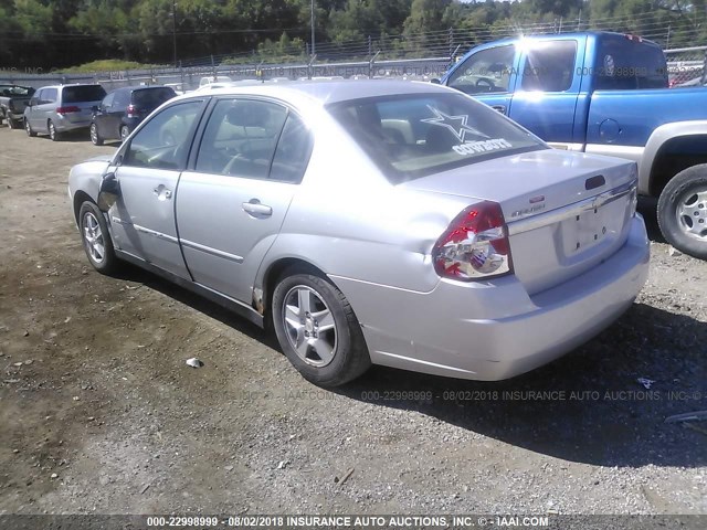 1G1ZT54864F211551 - 2004 CHEVROLET MALIBU LS Gümüş foto 3