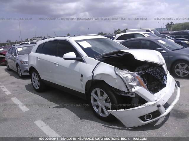 3GYFNAEY4BS645496 - 2011 CADILLAC SRX LUXURY COLLECTION WHITE photo 1