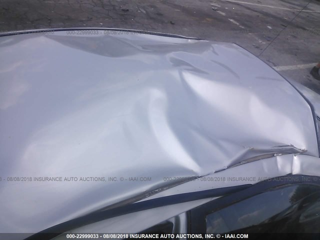 KMHDN46D55U062087 - 2005 HYUNDAI ELANTRA GLS/GT SILVER photo 6