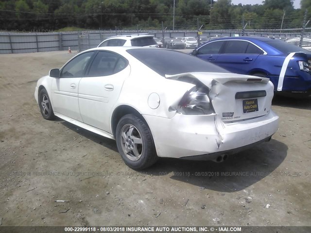 2G2WS522641109383 - 2004 PONTIAC GRAND PRIX GT2 WHITE photo 3