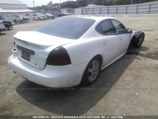 2G2WS522641109383 - 2004 PONTIAC GRAND PRIX GT2 თეთრი ფოტო 4