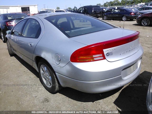 2B3HD46R23H569633 - 2003 DODGE INTREPID SE SILVER photo 3