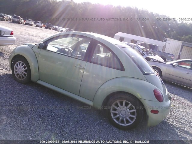 3VWDD21C52M401843 - 2002 VOLKSWAGEN NEW BEETLE GLX 绿色 照片 3