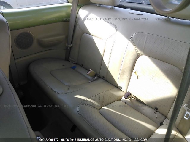 3VWDD21C52M401843 - 2002 VOLKSWAGEN NEW BEETLE GLX 绿色 照片 8