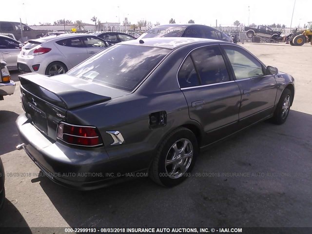 4A3AA46G63E175984 - 2003 MITSUBISHI GALANT ES/LS GRAY photo 4