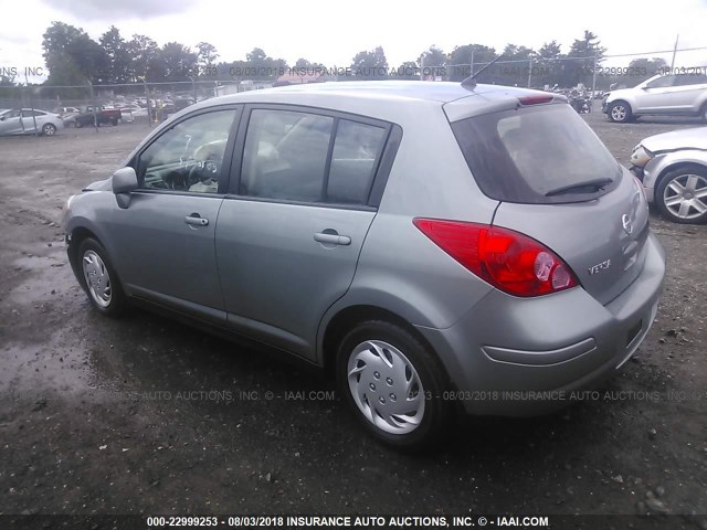 3N1BC13E79L369700 - 2009 NISSAN VERSA S/SL SILVER photo 3